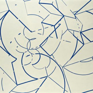 Jeanette Fintz, "Worldline Schreiber #2," acrylic on canvas