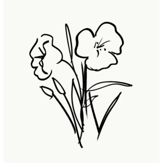 Thomas Libetti, "Lilac," silkscreen