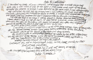 'The Ode to Criticism' by Pablo Neruda