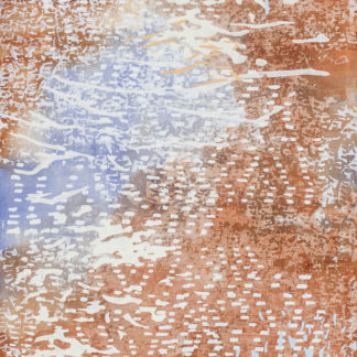 Laura Fayer, "Savoir Faire," acrylic, Japanese paper on canvas