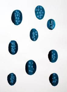 Blue Topography 7