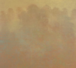 In the Mist Among the Tree Terraces