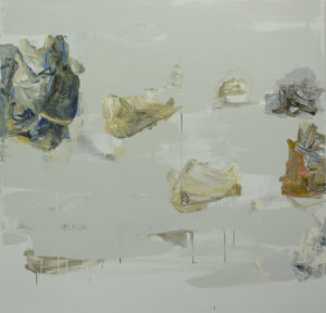 Deborah Dancy, "Blue Stone," oil on canvas