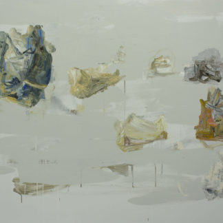 Deborah Dancy, "Blue Stone," oil on canvas