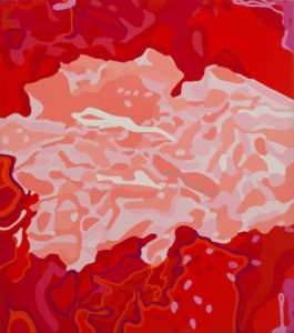 Oona Ratcliffe, "Untitled B," acrylic on canvas