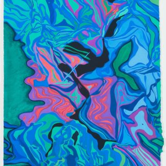 Oona Ratcliffe, "Gouache L," gouache on paper
