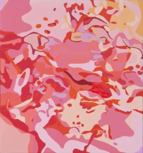 Oona Ratcliffe, "Hothouse," acrylic on canvas