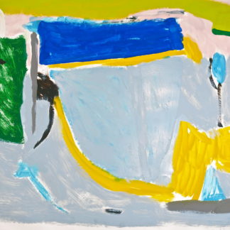 Gunnar Theel, "P138," oil on paper
