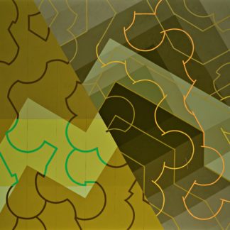 Jeanette Fintz, "Greenlight," acrylic on canvas