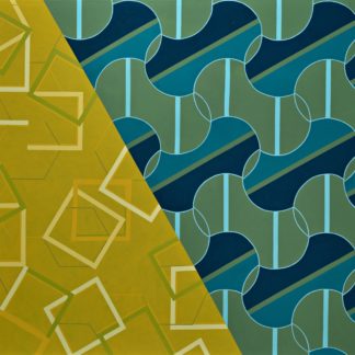 Jeanette Fintz, "Interpolation Rhythm," acrylic on canvas