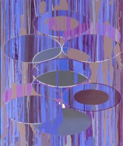 Jeanette Fintz, "Afterglow," acrylic on canvas