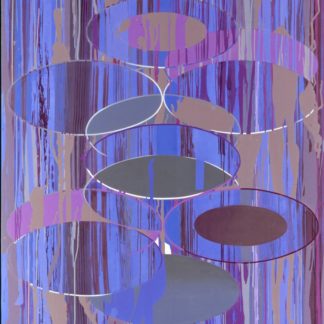 Jeanette Fintz, "Afterglow," acrylic on canvas