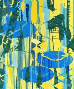Jeanette Fintz, "From the First," acrylic on canvas