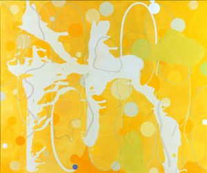 Jeanette Fintz, "A Real Good Time," acrylic on canvas