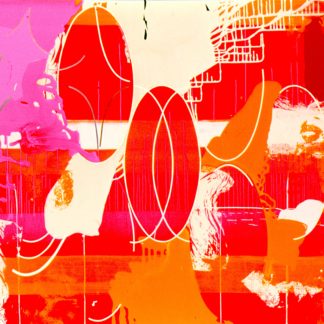 Jeanette Fintz, "Bright Flux 1," acrylic on canvas