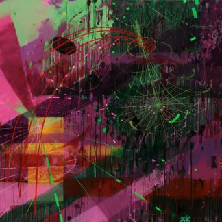 Jeanette Fintz, "The Creation of Color," acrylic on canvas