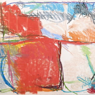 Gunnar Theel, "D140," pastel on paper