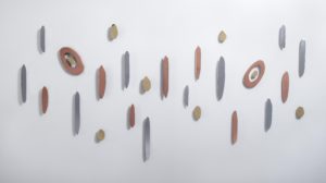 Falling Chrome, Copper, and Brass 2