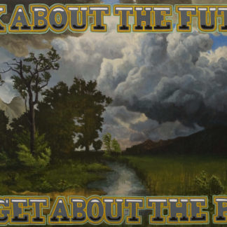Joe Wardwell, "Talk Past the Future," oil on canvas