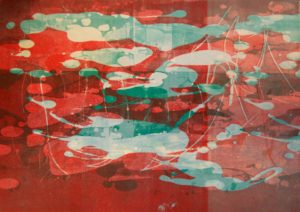 Koi Pond with Green