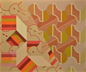 Jeanette Fintz, "The Law in These Parts," acrylic on canvas