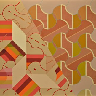 Jeanette Fintz, "The Law in These Parts," acrylic on canvas