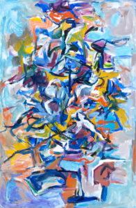 Abstract in Blues