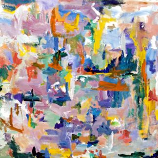 Abstract Pink and Blue