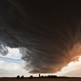The Lovely Monster Over The Farm 19 15CST Lodgepole NE, 22 June 2012