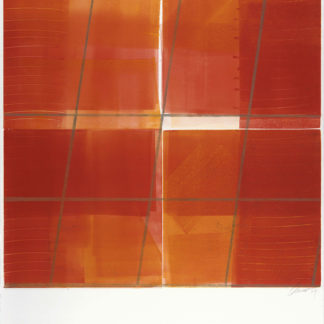 Zemma Mastin White, "Window Pane," monoprint