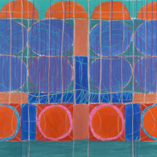 Two Neon Pink Circles