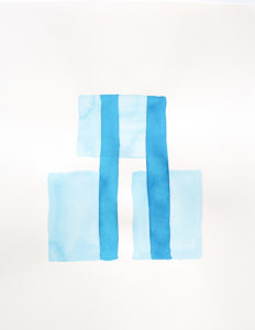 Blue Geometry 8