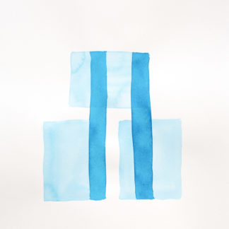 Blue Geometry 8