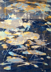 Koi with Pale Turquoise