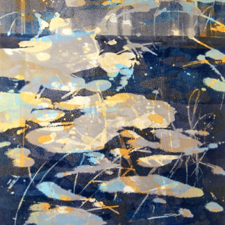 Koi with Pale Turquoise