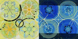 Morning Evening Turnabout (diptych)