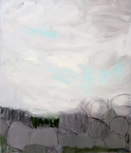 Sky Against Rocks I