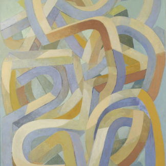 Drew King, "Yellow-Orange," oil on canvas