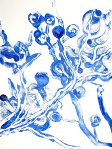 Blue Monoscape 10