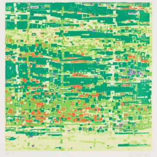 Diffraction Green and Orange