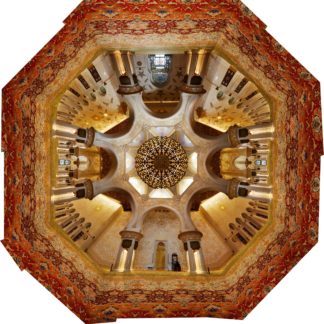 Jeremy Kidd, "Sheikh-Zayed-Mosque 1," hand-cut light jet print on plexi, aluminum