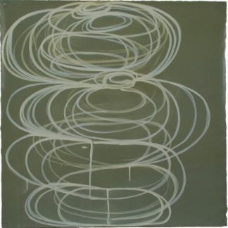 Jill Moser, "2.5.00," casein, ink on paper