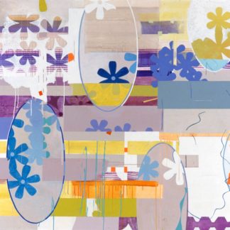 Jeanette Fintz, "Sunny Goodge Street," acrylic on canvas