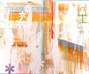 Jeanette Fintz, "Fresh," acrylic on canvas