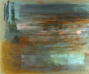 Jeanette Fintz, "Malay Series: Sayan Terrace," acrylic on canvas