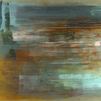 Jeanette Fintz, "Malay Series: Sayan Terrace," acrylic on canvas