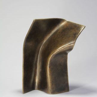 Joe Gitterman, "Torso 1," patinated bronze