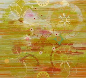 Jeanette Fintz, "Turnabout 3, 4, 5 #2," acrylic on canvas