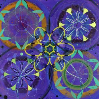 Jeanette Fintz, "Turnabout Verano," acrylic on canvas