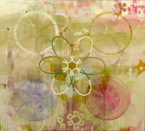 Jeanette Fintz, "Turnabout 3, 4, 5 #1," acrylic on canvas